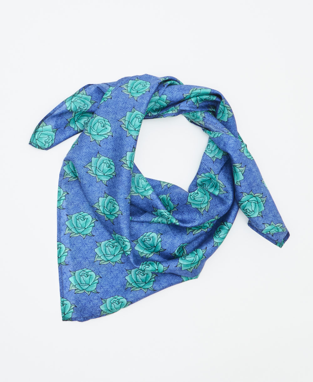 vintage silk scarf