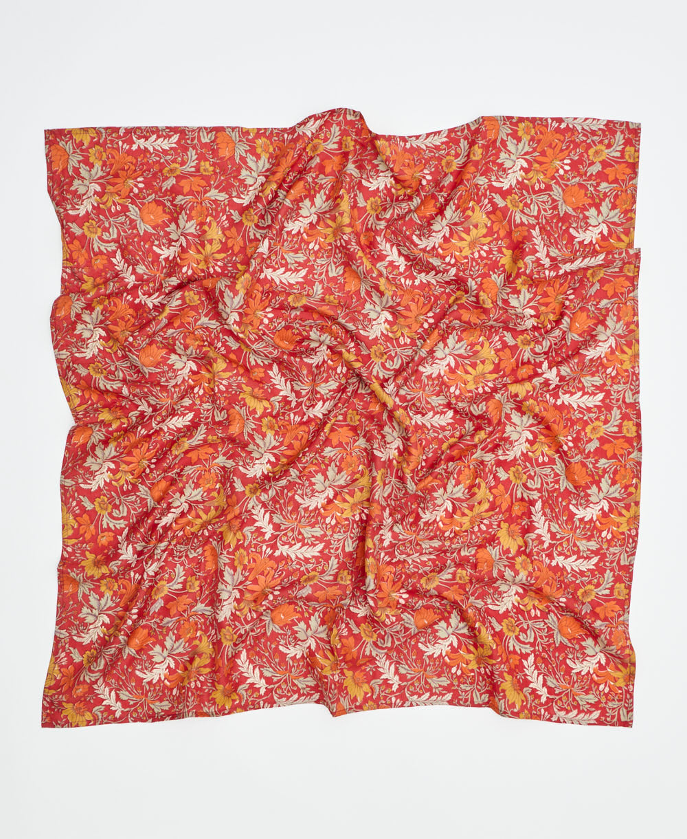 silk square scarf