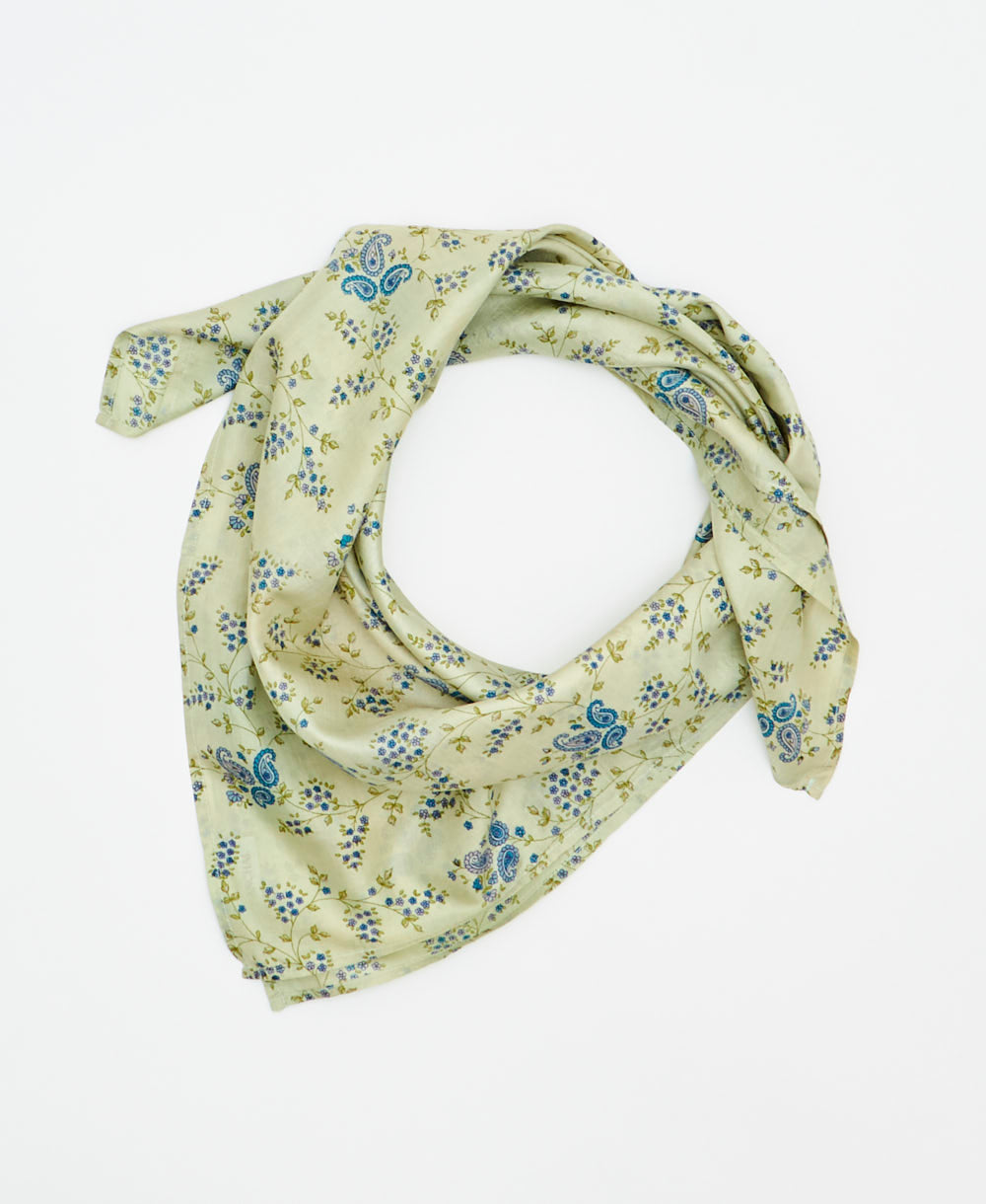 silk square scarf