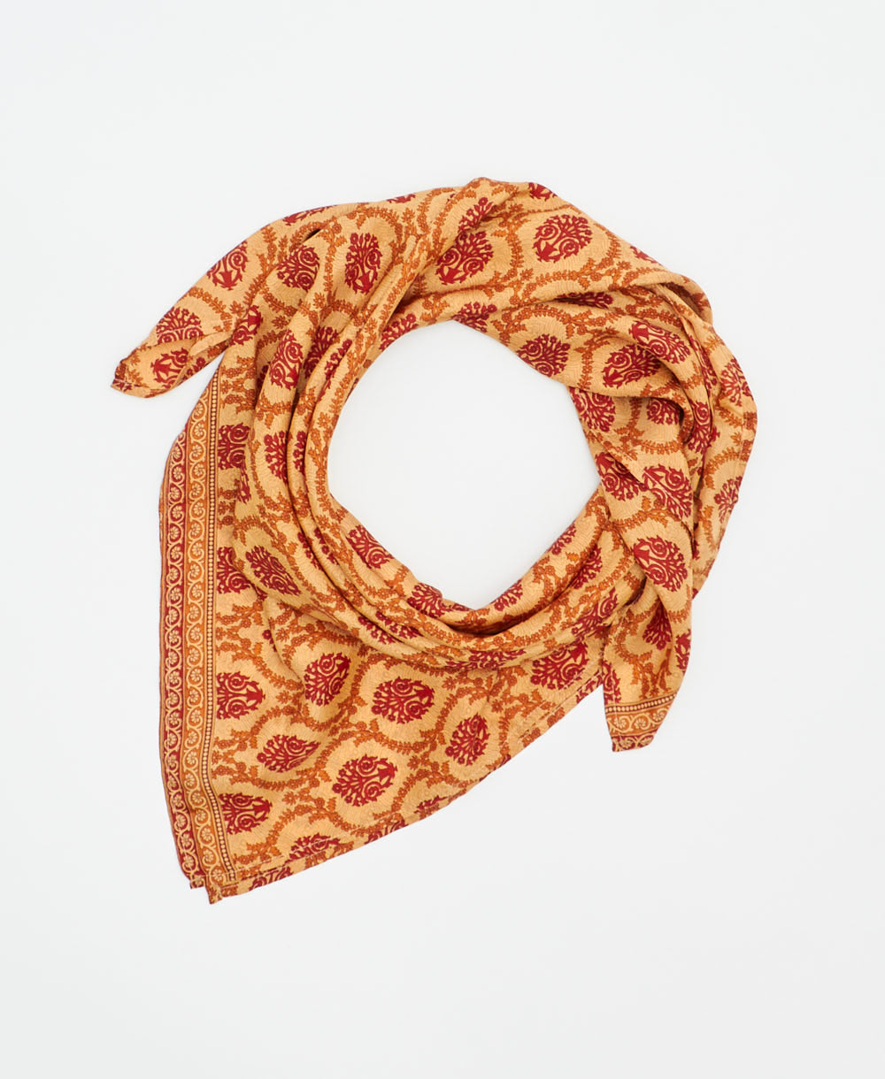 silk square scarf