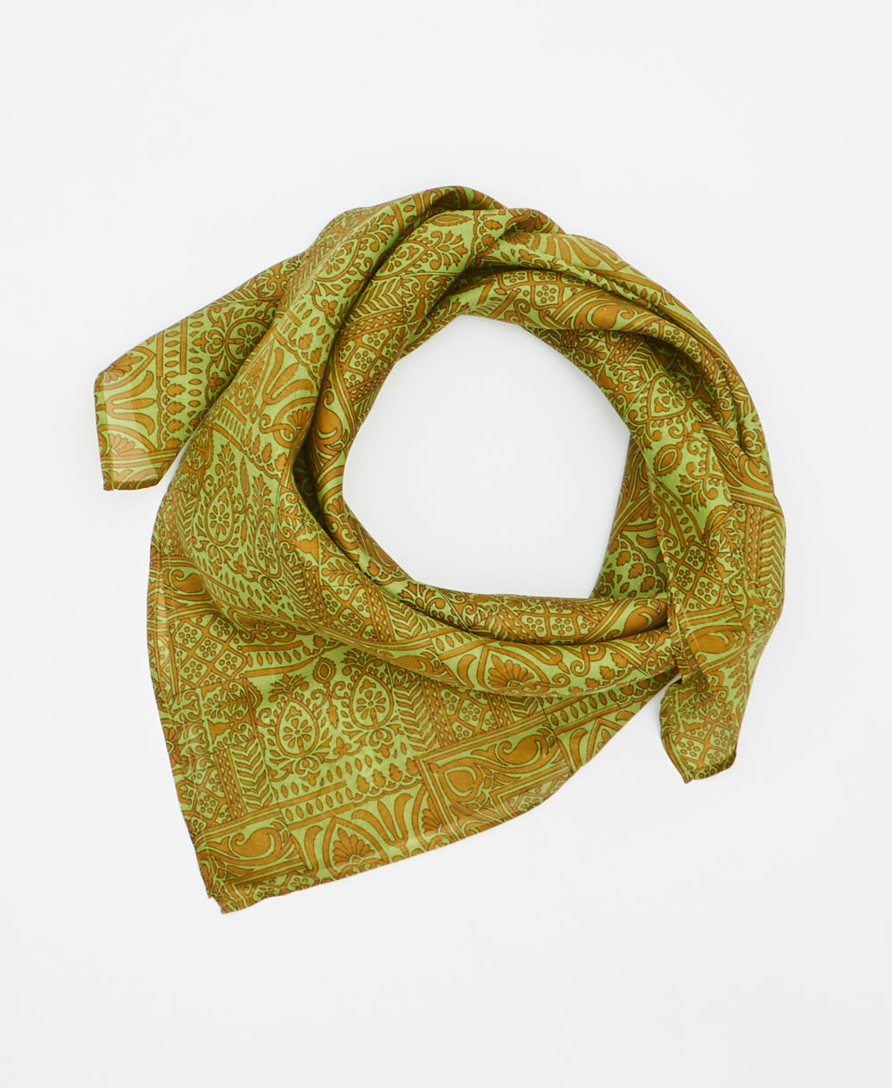 silk square scarf
