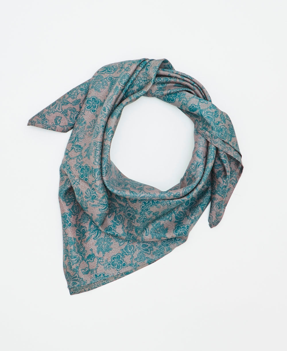 silk square scarf