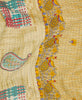 paisley handmade kantha quilt throw 