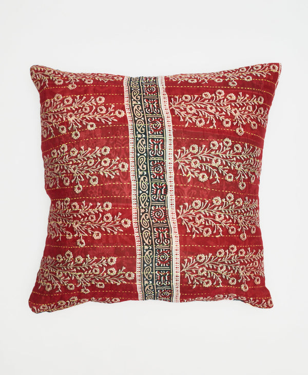 Kantha Throw Pillow - No. 230707
