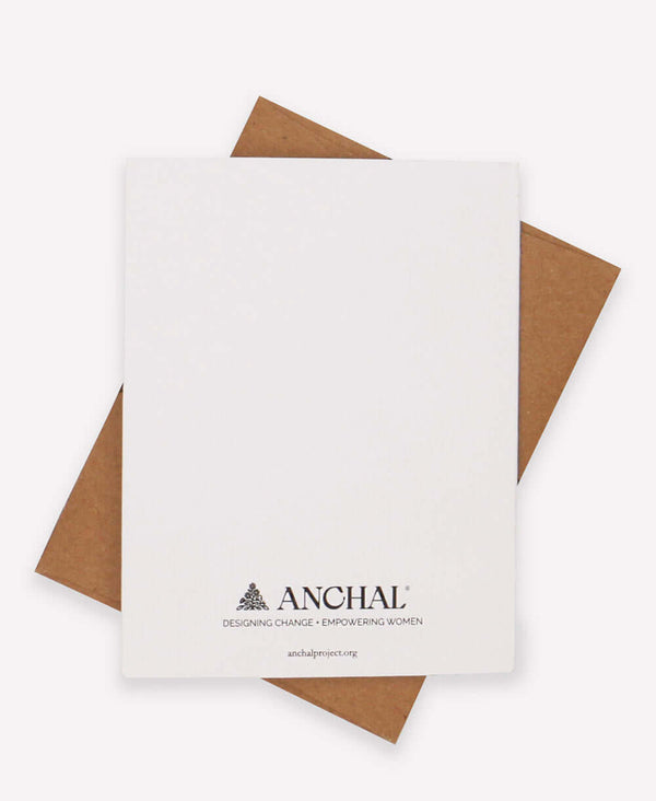 recycled blank card with matching envelope by Anchal Project
