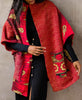 Kantha Cocoon Quilted Jacket - No. 230513 - Large