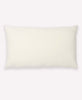 GOTS certified organic cotton lumbar throw pillow made in India