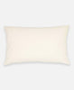 GOTS certified organic cotton lumbar throw pillow ethically made by Anchal artisans
