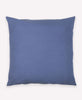 slate blue throw pillow with embroidered prism design by Anchal Project