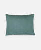 spruce green fair trade throw pillow handmade by artisans