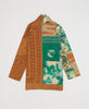 Kantha Open Front Quilted Jacket - No. 230607 - Small