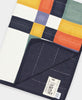 GOTS certified organic cotton colorful plaid quilt throw hand-stitched by women artisans in India