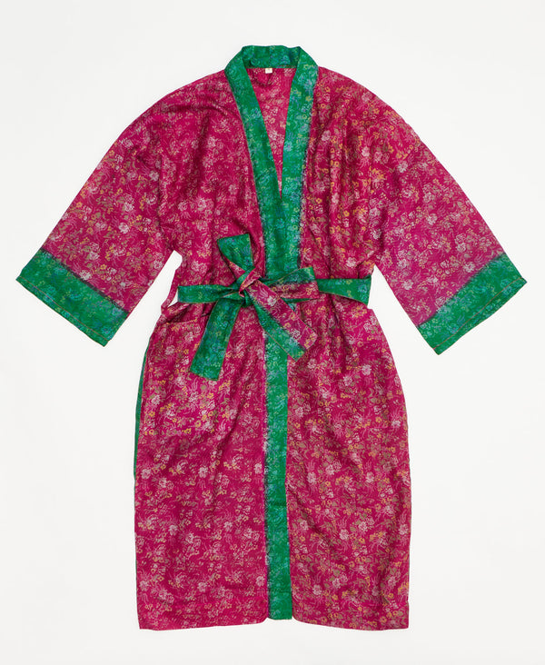 Vintage Silk Robe - No. 230802 - Small