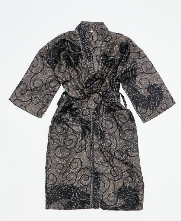 Vintage Silk Robe - No. 230805 - Small
