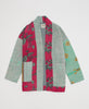 Kantha Open Front Quilted Jacket - No. 230622 - Extra Large