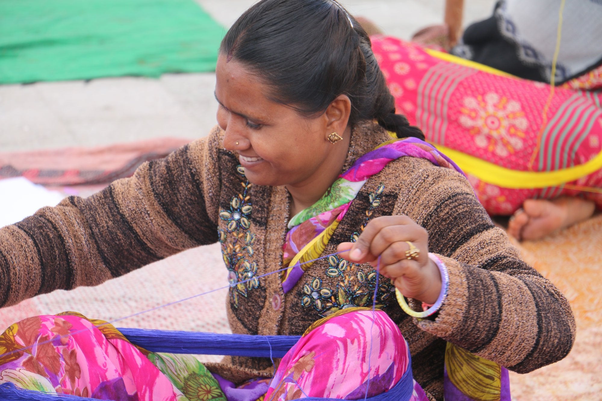 One of Anchal's artisans Laxmi