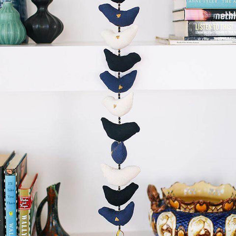 contemporary sustainable home decor tota bell in navy