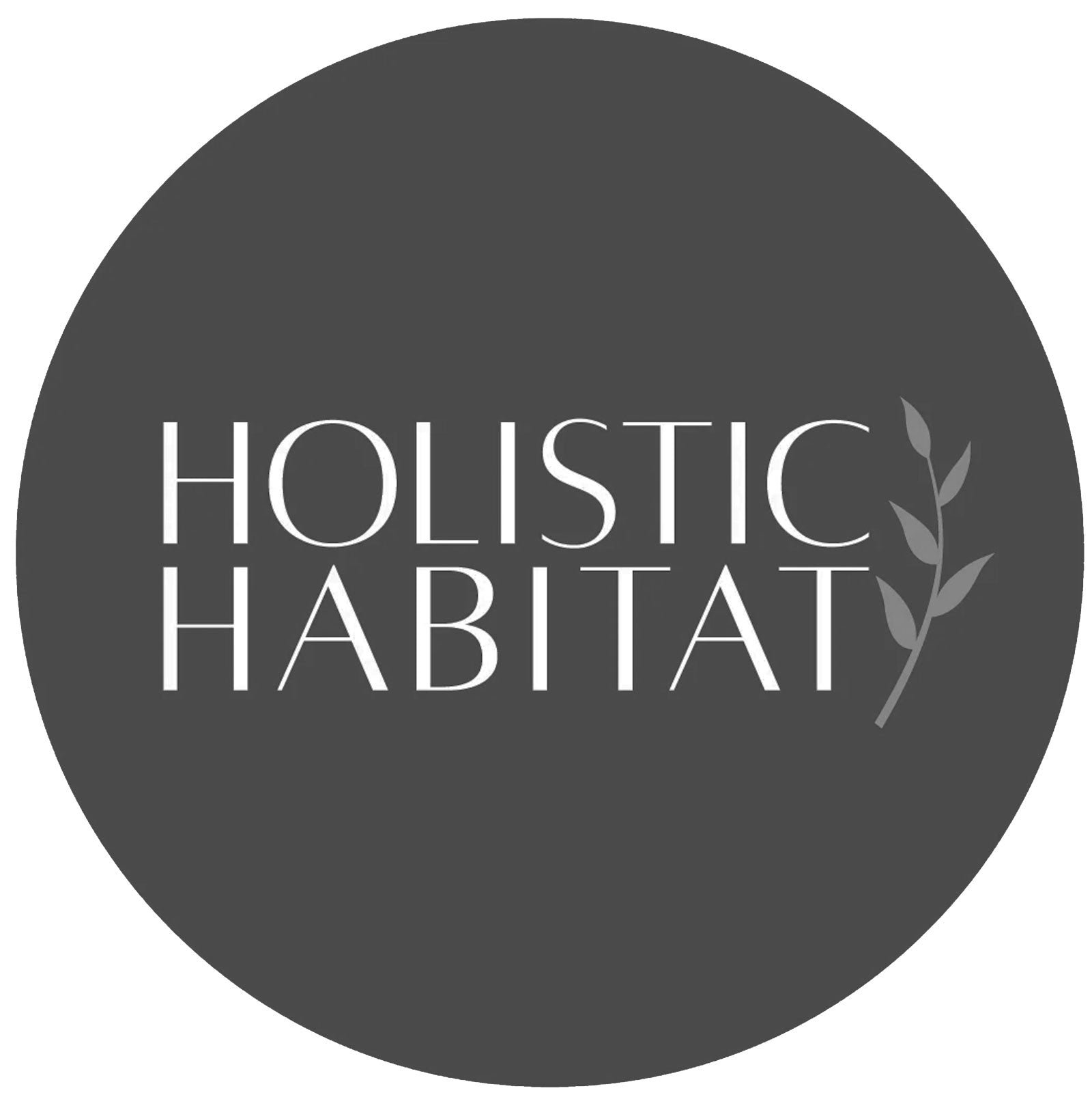 holistic habitat's store logo