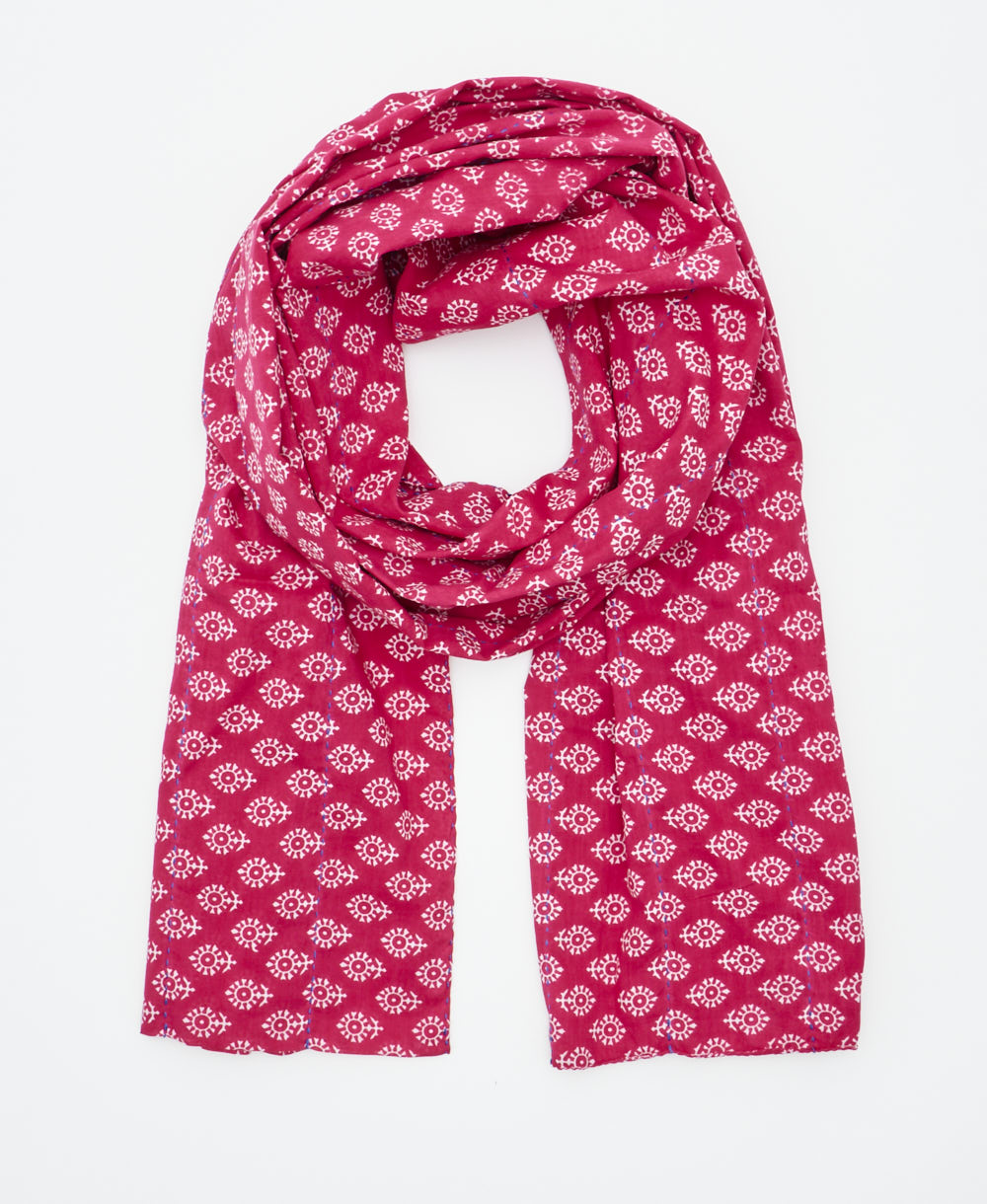 long cotton scarf