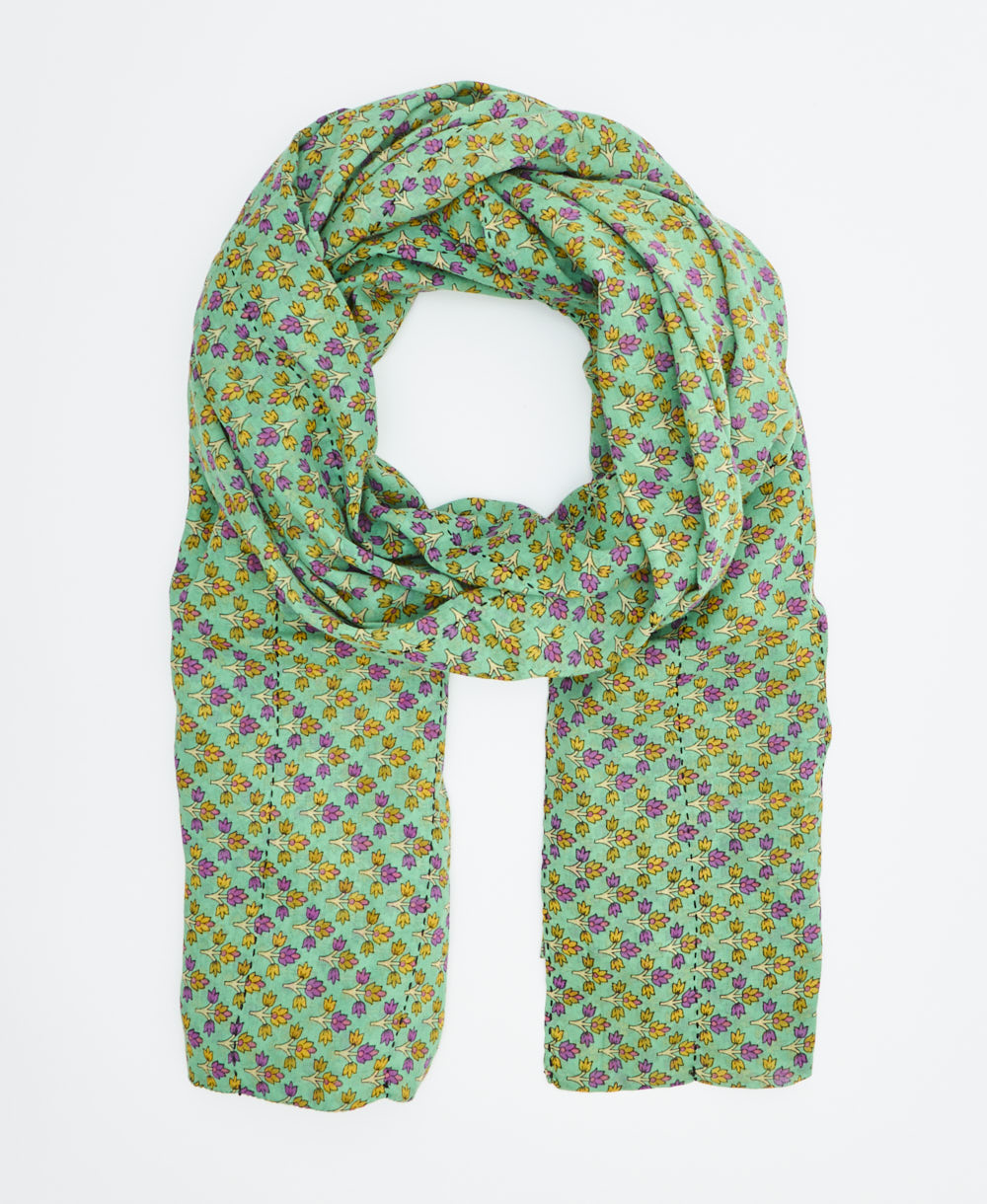 long cotton scarf