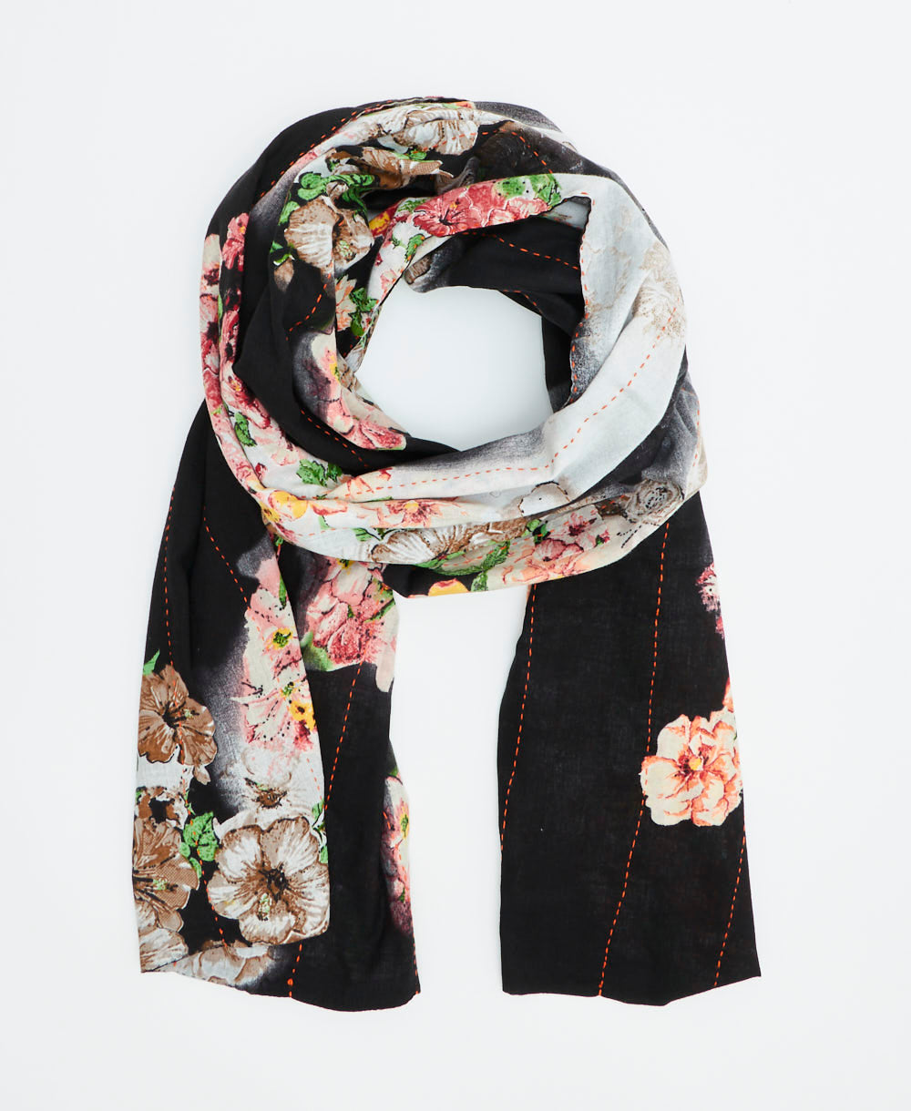 long cotton scarf