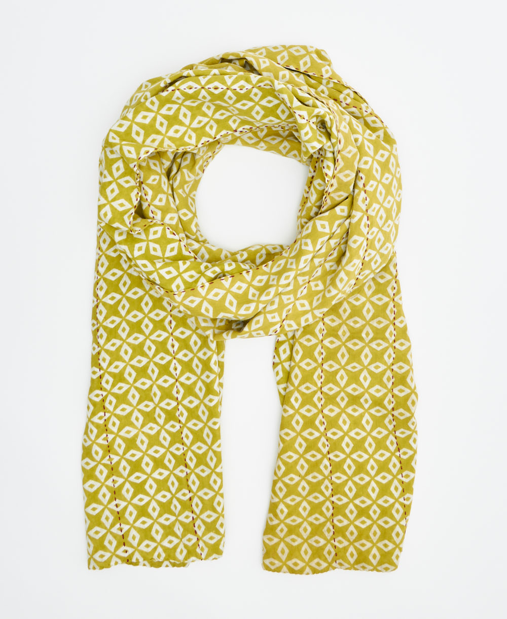 long cotton scarf