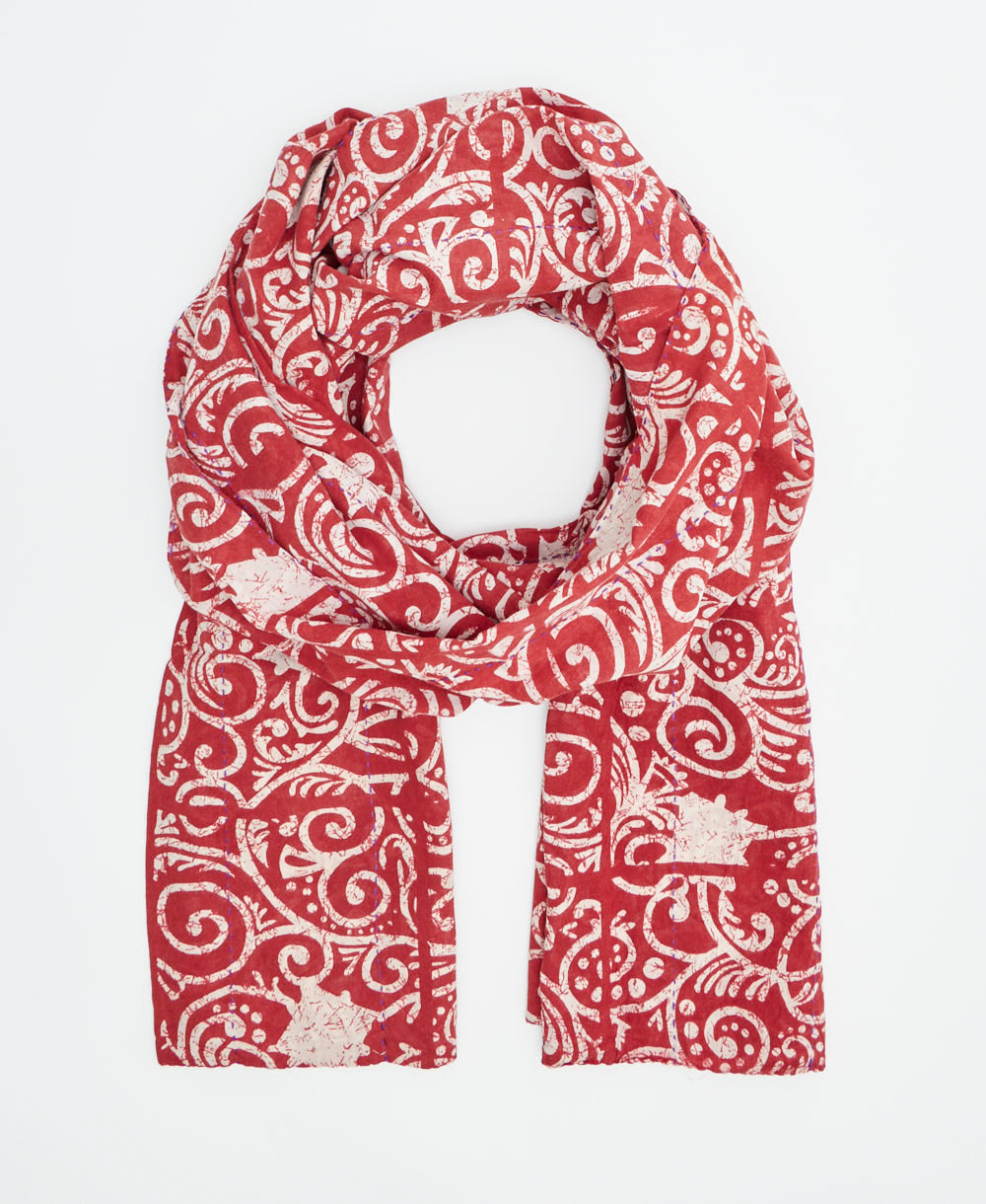 long cotton scarf