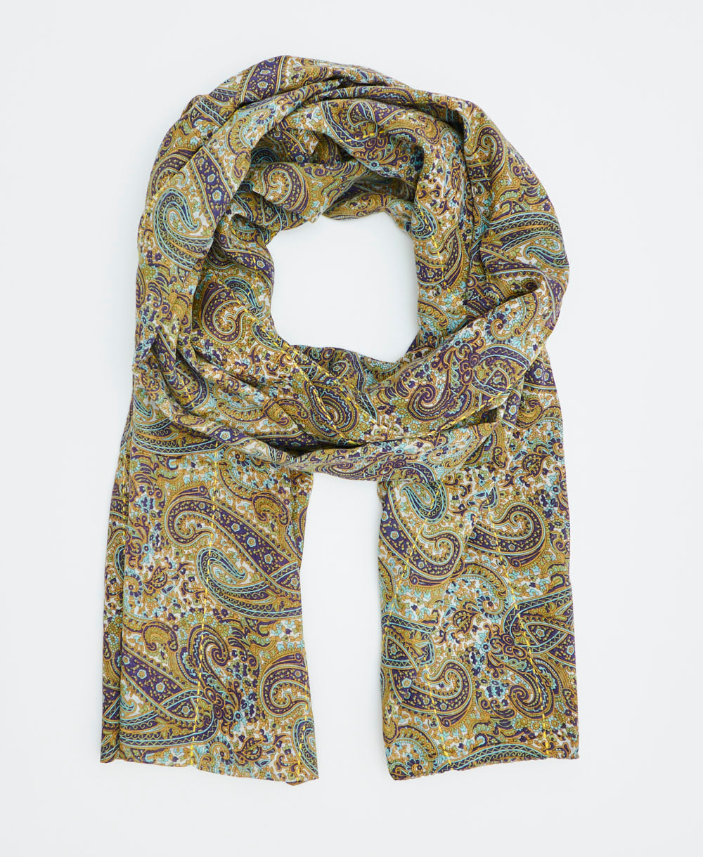 long cotton scarf