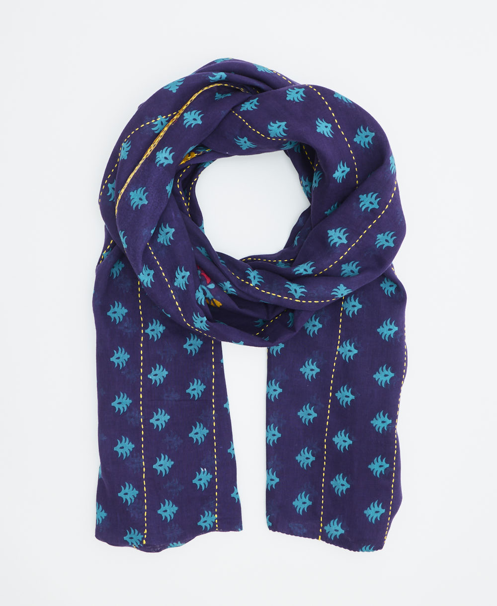 long cotton scarf