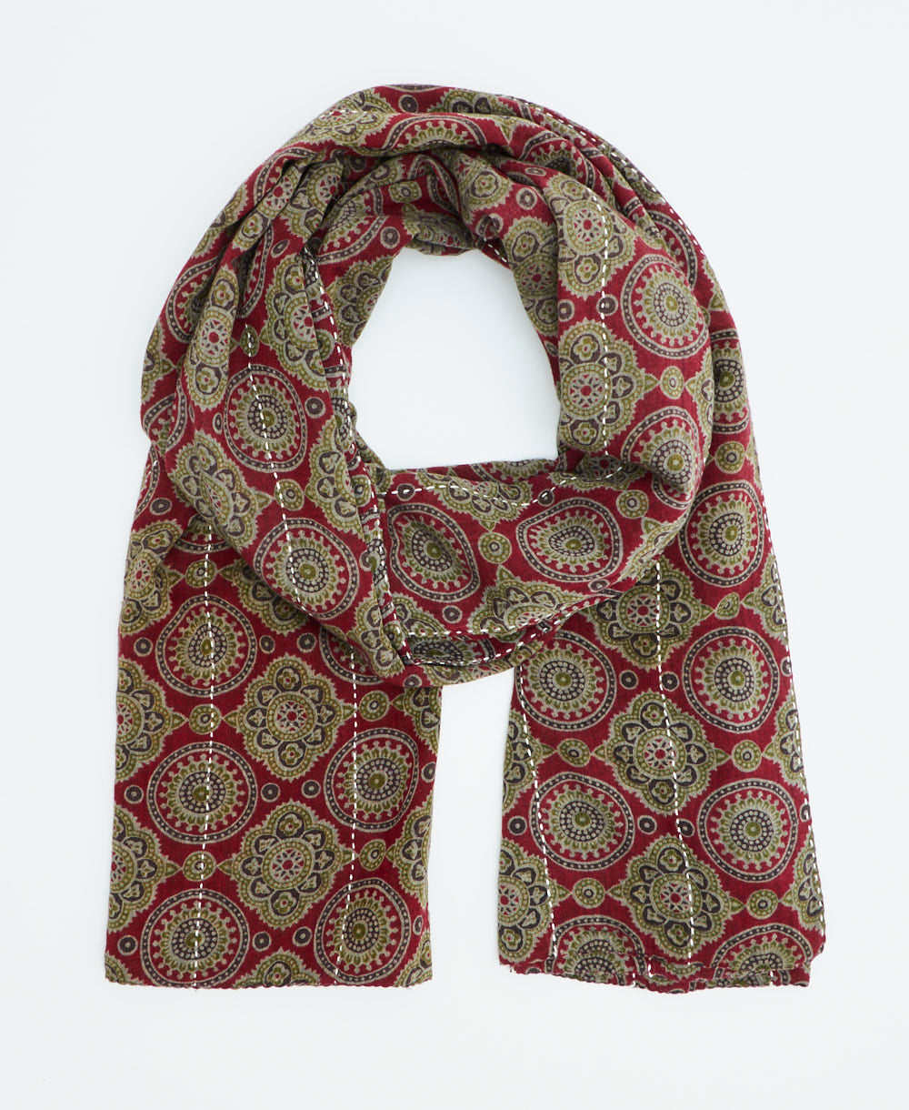 long cotton scarf