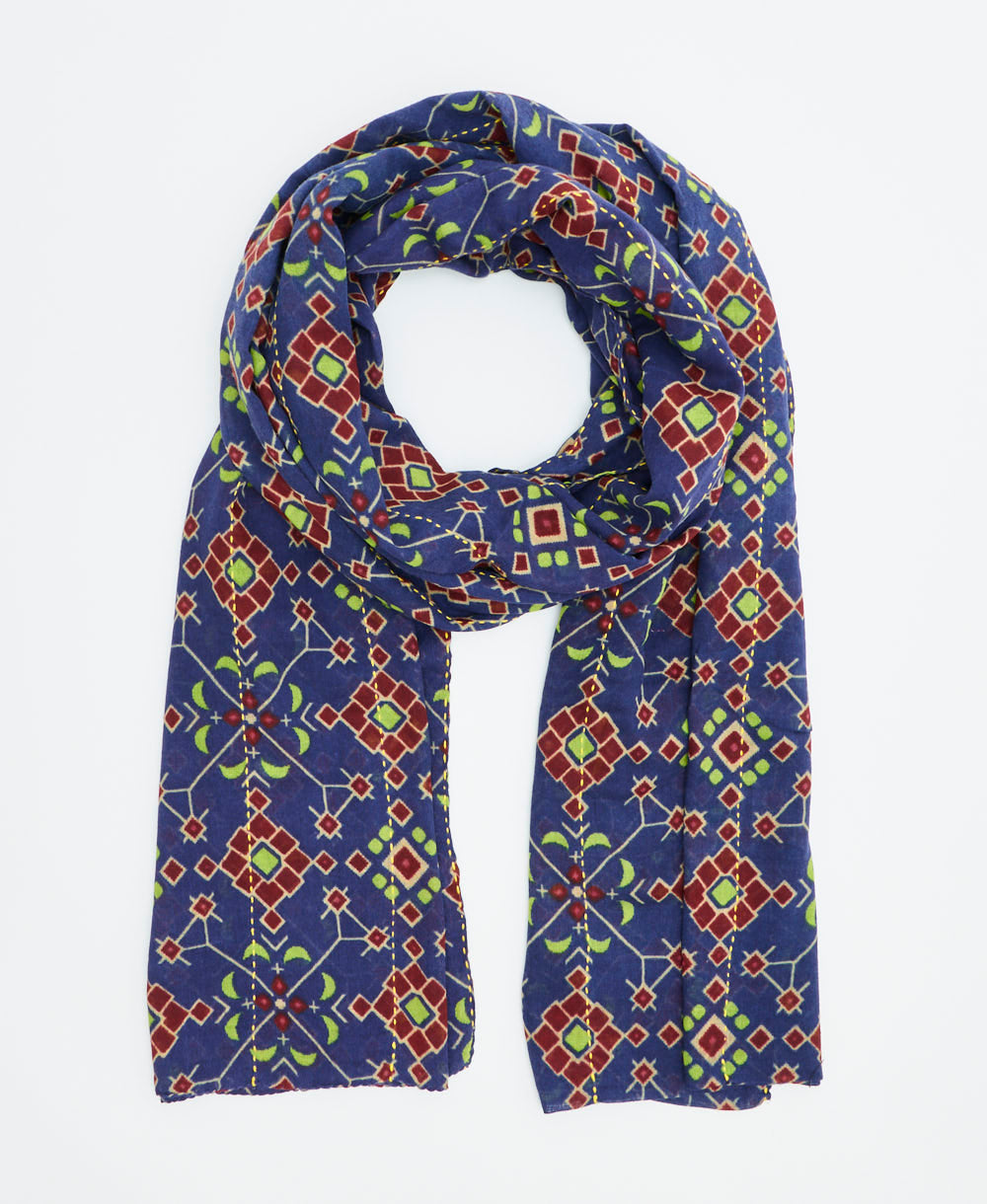long cotton scarf