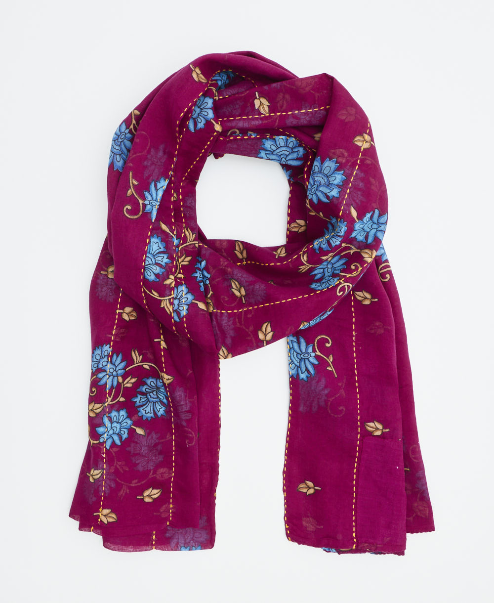 long cotton scarf