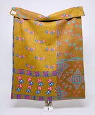 Artisan made kantha quilt throw  
