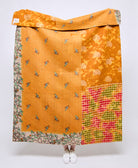Artisan made kantha quilt throw  