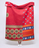 Artisan made kantha quilt throw  