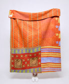 Artisan made kantha quilt throw  