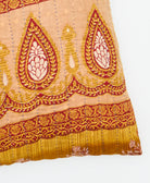 kantha embroidery on small throw pillow