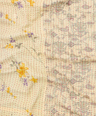 kantha blanket with kantha stitching