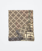 small kantha quilt handmade in India by women artisans from vintage cotton saris
