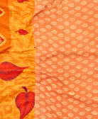 kantha blanket with kantha stitching