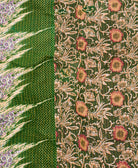 kantha blanket with kantha stitching