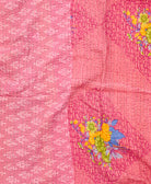 kantha blanket with kantha stitching