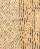kantha blanket with kantha stitching