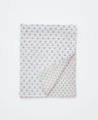 small kantha quilt handmade in India by women artisans from vintage cotton saris