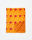 small kantha quilt handmade in India by women artisans from vintage cotton saris
