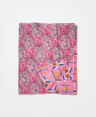 small kantha quilt handmade in India by women artisans from vintage cotton saris