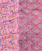kantha blanket with kantha stitching