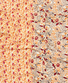 kantha blanket with kantha stitching