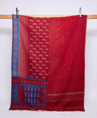 twin kantha quilt handmade in India