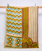 twin kantha quilt handmade in India